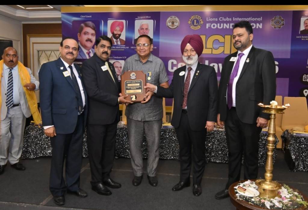 Lion Kulbhushan Maheshwari Jatta Honored with MJF Award